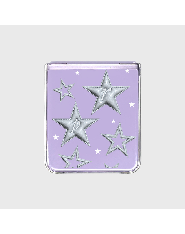 어프어프 STAR CUSHION(Z플립-클리어하드) 착용컷