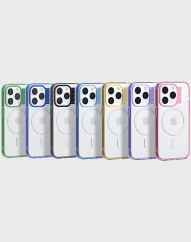 [기본/맥세이프] BASIC 웨이브라벨 클리어 케이스 7 COLORS 모음전