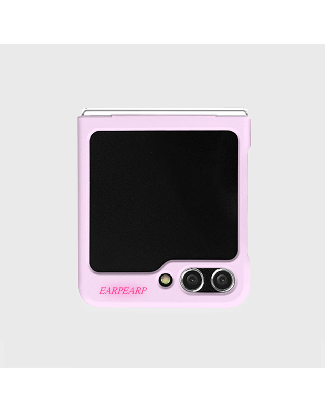 어프어프 그라데이션 하트-PINK(Z플립-하드) 착용컷