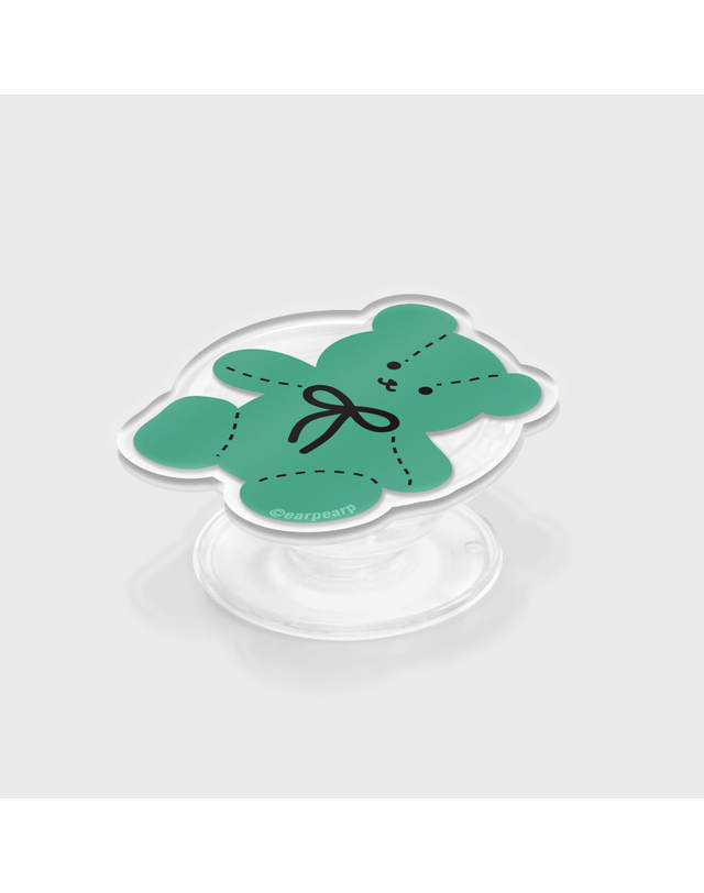 어프어프 코비 인형-GREEN(아크릴스마트톡) 착용컷