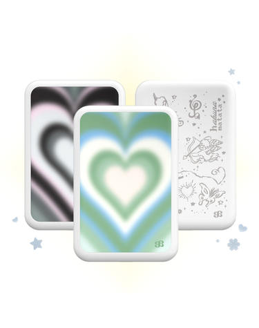 선셋 하트 맥세이프 보조배터리 5000mAh-4Colors