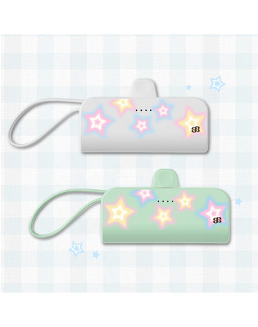 블러리 스타 도킹형 보조배터리 5000mAh-2Colors