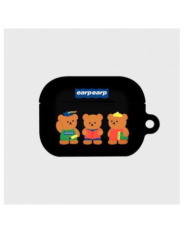 [입점사]Smart bear friends-black(Hard air pods pro)