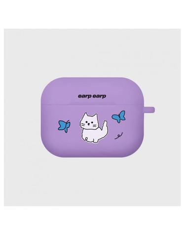 [입점사]Awesome cat-purple(Air pods pro case)