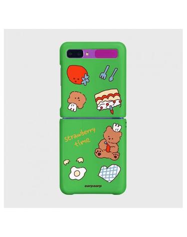 Strawberry time-green(Z플립-하드)