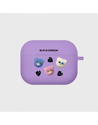 [입점사]BPC FACE BALLON-PURPLE(에어팟프로-컬러젤리)