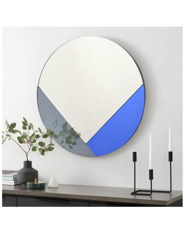 클로이 아트 미러 원형 화장대 인테리어 거울 60CM CHE-600
