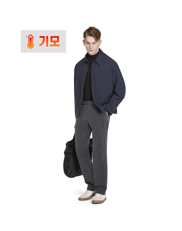 테슬라 테슬라 남성 목폴라 폴라티 목티 터틀넥 티셔츠 TM-YUT45 착용컷
