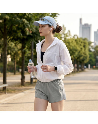 테슬라 여성 러닝쇼츠 쿨링 팬츠 여름 스판 반바지 FBH42