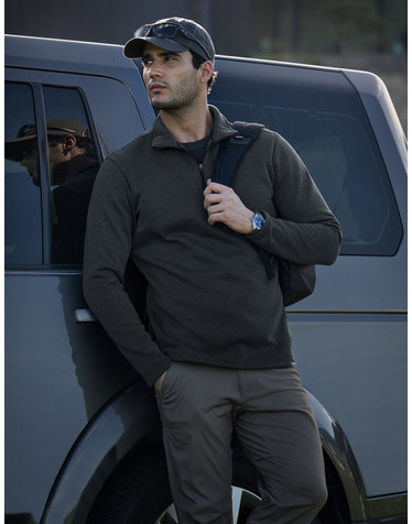 CQR 가을 쿼터 집업 맨투맨 기모 플리스 니트 CQ-HKZ300