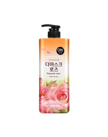 온더바디 플라워 다마스크로즈 바디워시 900g