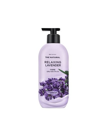 온더바디 더내추럴 바디로션 라벤더 400ML