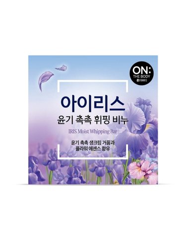 온더바디 아이리스 휘핑 비누 90g 4입