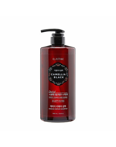 엘라스틴 카멜리아블랙 데미지리페어 샴푸 1000ml