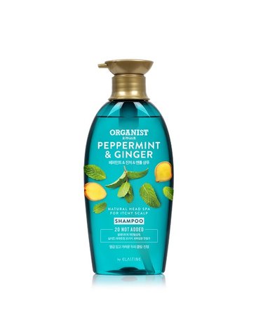 오가니스트 페퍼민트 쿨링진정 샴푸 500ml(비건)