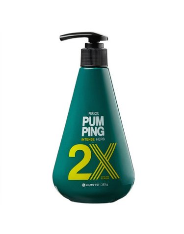 페리오 2X 인텐스 펌핑 치약 285G (허브향)