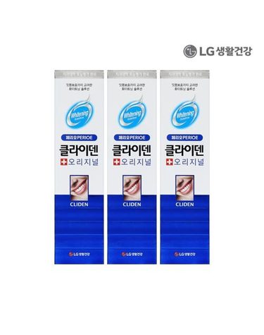 페리오 클라이덴 120g 치약  X 3개