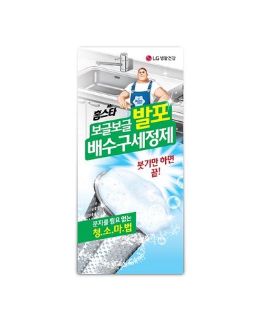 홈스타 발포 배수구 세정제 40gx3포