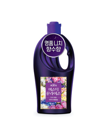 아우라 30일지속 초고농축 퍼퓸캡슐 섬유유연제 1L  미스틱문라이즈