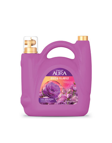 아우라 생화캡슐 5.5L 대용량섬유유연제 자스민머스크