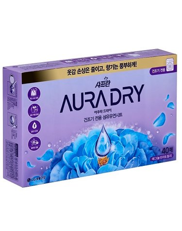 아우라 드라이시트 스모키머스크향 40매