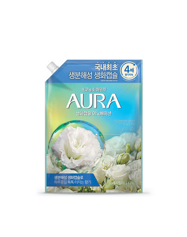 아우라 생화캡슐 리필1.7L 프레시릴리