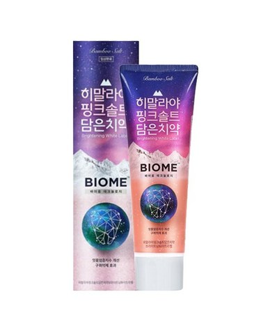 히말라야핑크솔트 바이옴 튜브치약 100g