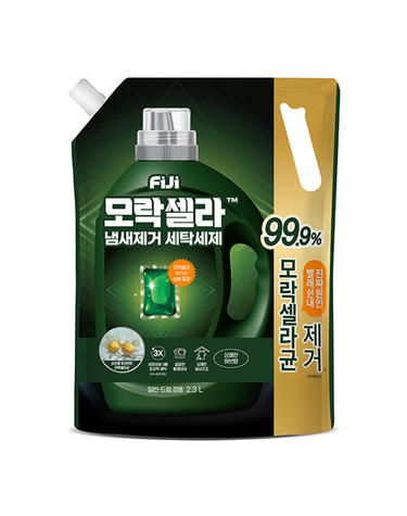 피지 모락셀라 냄새제거 액체세제 일반드럼 겸용 허브향 리필 2.3L