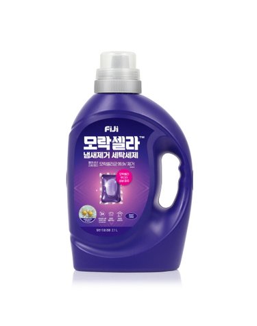 피지 모락셀라 냄새제거 액체세제 일반드럼 겸용 코튼향 용기 2.1L