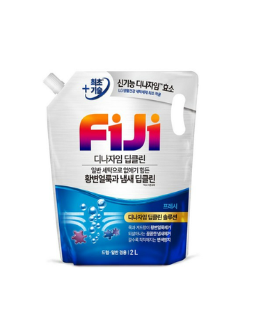 피지 디나자임 딥클린 프리미엄 액체세제 일반드럼 겸용 프레쉬 리필 2L