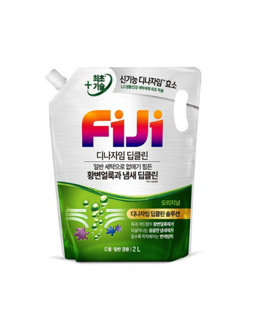 피지 디나자임 딥클린 프리미엄 액체세제 일반드럼 겸용 오리지널 리필 2L