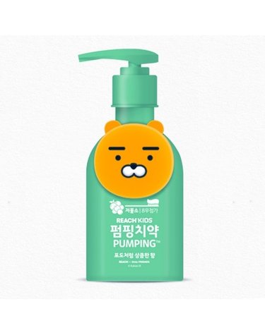 REACH 키즈 피규어 펌핑치약 160g(라이언)