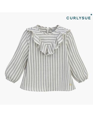 [보리보리] 아동 네이쳐 러플 블라우스 COF0GABL02