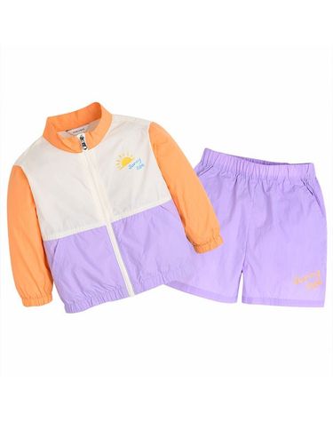 [보리보리] 컬러배색바람막이세트