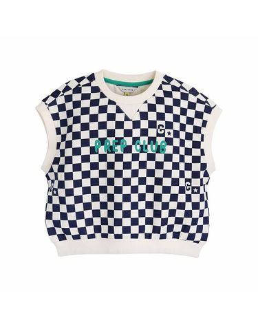 [보리보리] 아동 체커보드 베스트C231VEG52P
