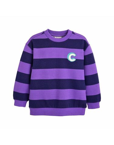 [보리보리] 아동 배색 스트라이프 맨투맨 C224TSG55P