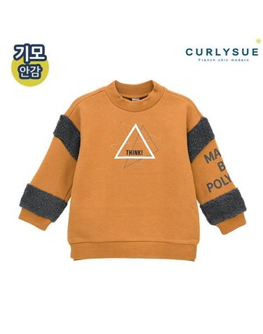 컬리수 [보리보리] 덤블반목 맨투맨기모 CNW1GQTS56