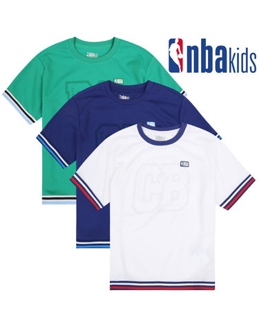 [보리보리] NBA키즈 CHI 팀그래픽 폴리 메쉬 반팔티셔츠