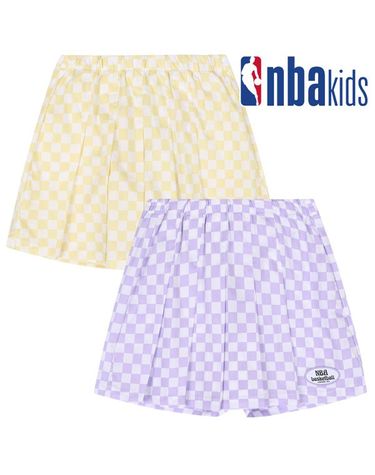[보리보리] NBA 체커보드 큐롯 팬츠