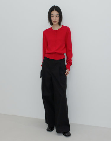 COTTON GURKHA PANTS / BLACK