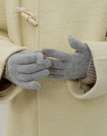 SMART LONG GLOVES / GREY TWINKLE