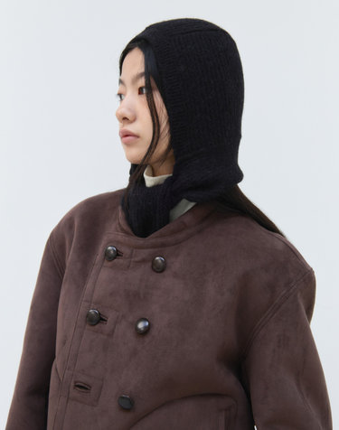 HOOD SCARF / BLACK