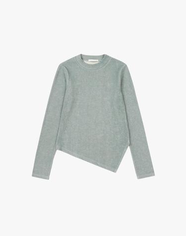 SIDE CUT SLIM FIT TOP / MINT