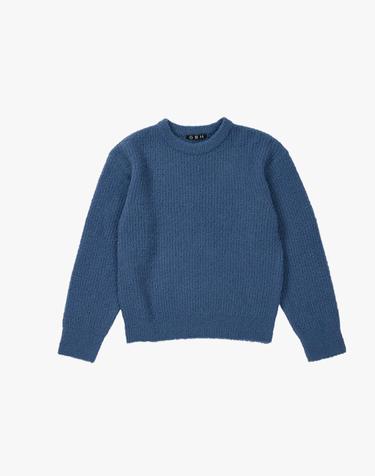 BOUCLE KNIT / VINTAGE BLUE