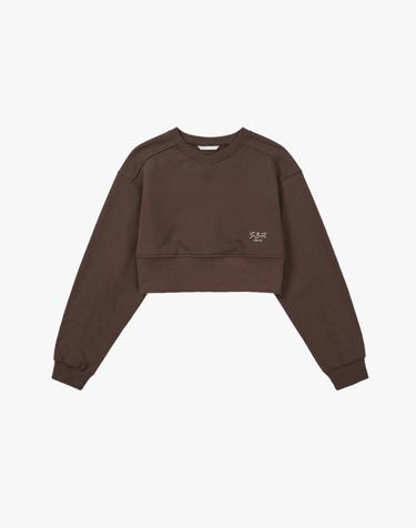 CROP MTM / BROWN