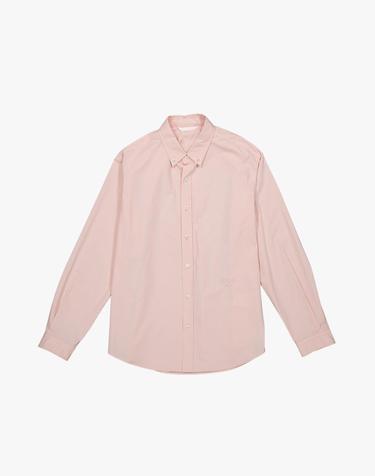 OVERSIZED COTTON PAINTER SHIRT / PINK