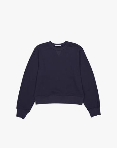 STITCH SWEATSHIRT / NAVY
