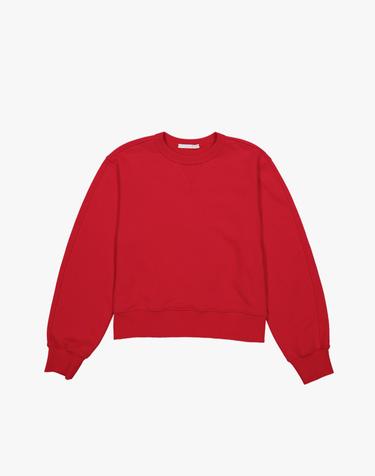 STITCH SWEATSHIRT / RED