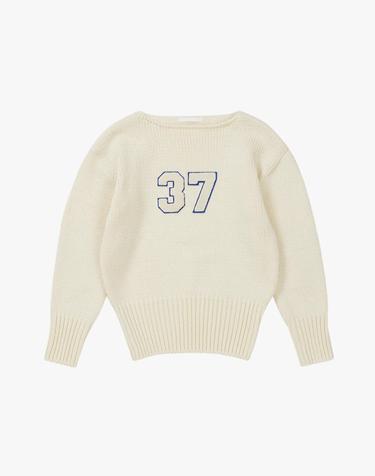 VINTAGE FOOTBALL KNIT / IVORY