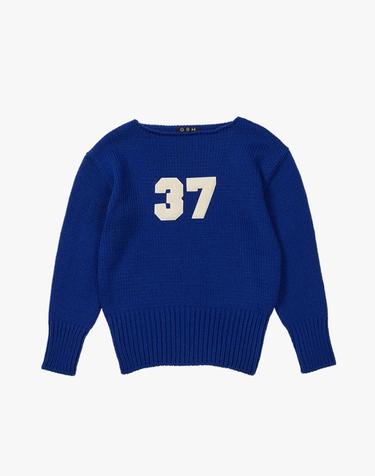 VINTAGE FOOTBALL KNIT / ROYAL BLUE